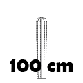 100cm